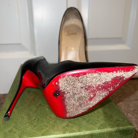 Genuine patent leather Christian Louboutin So Kate in size 38 - Picture 3 of 7